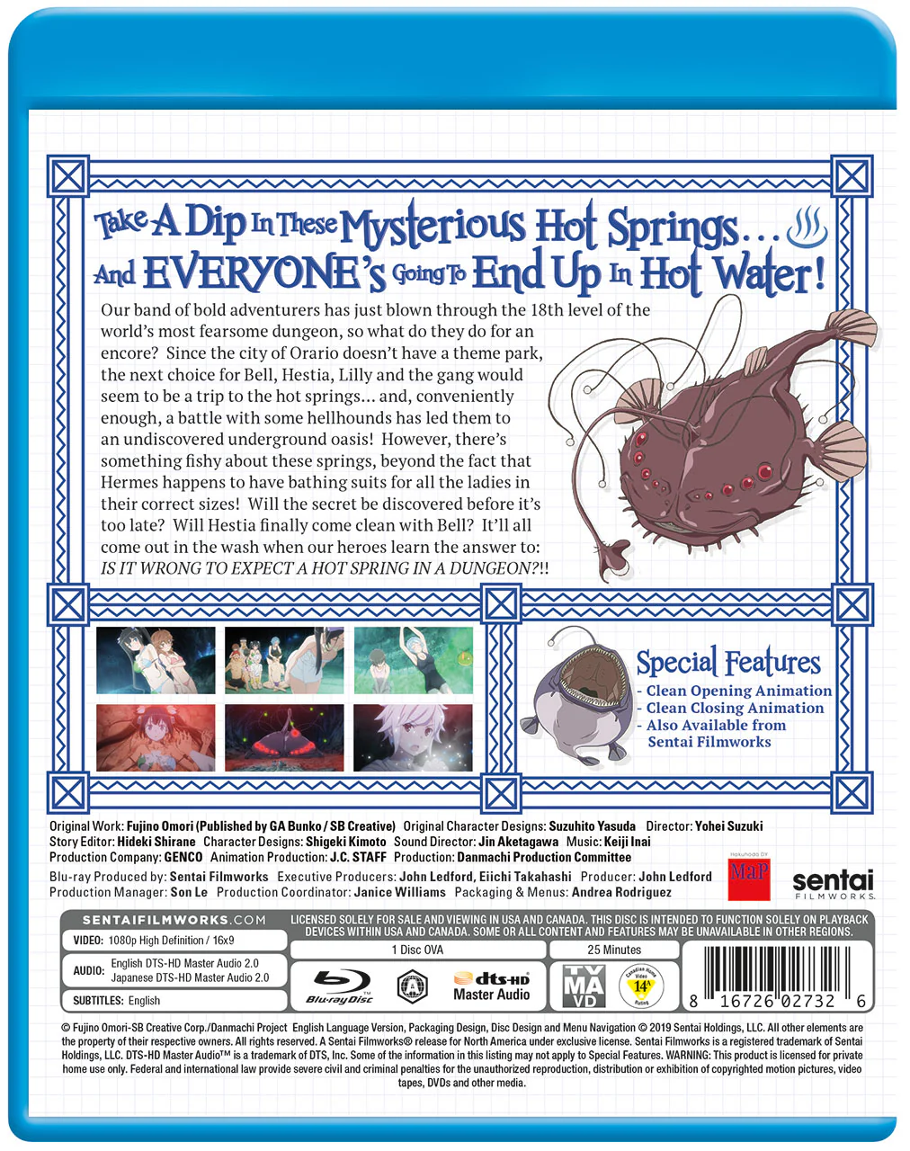 Is It Wrong to Expect a Hot Spring in a Dungeon? OVA - Image 3